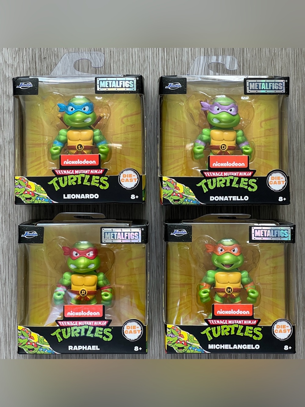 Teenage Mutant Ninja Turtles - Die Cast - Metalfigs - Nickelodeon
